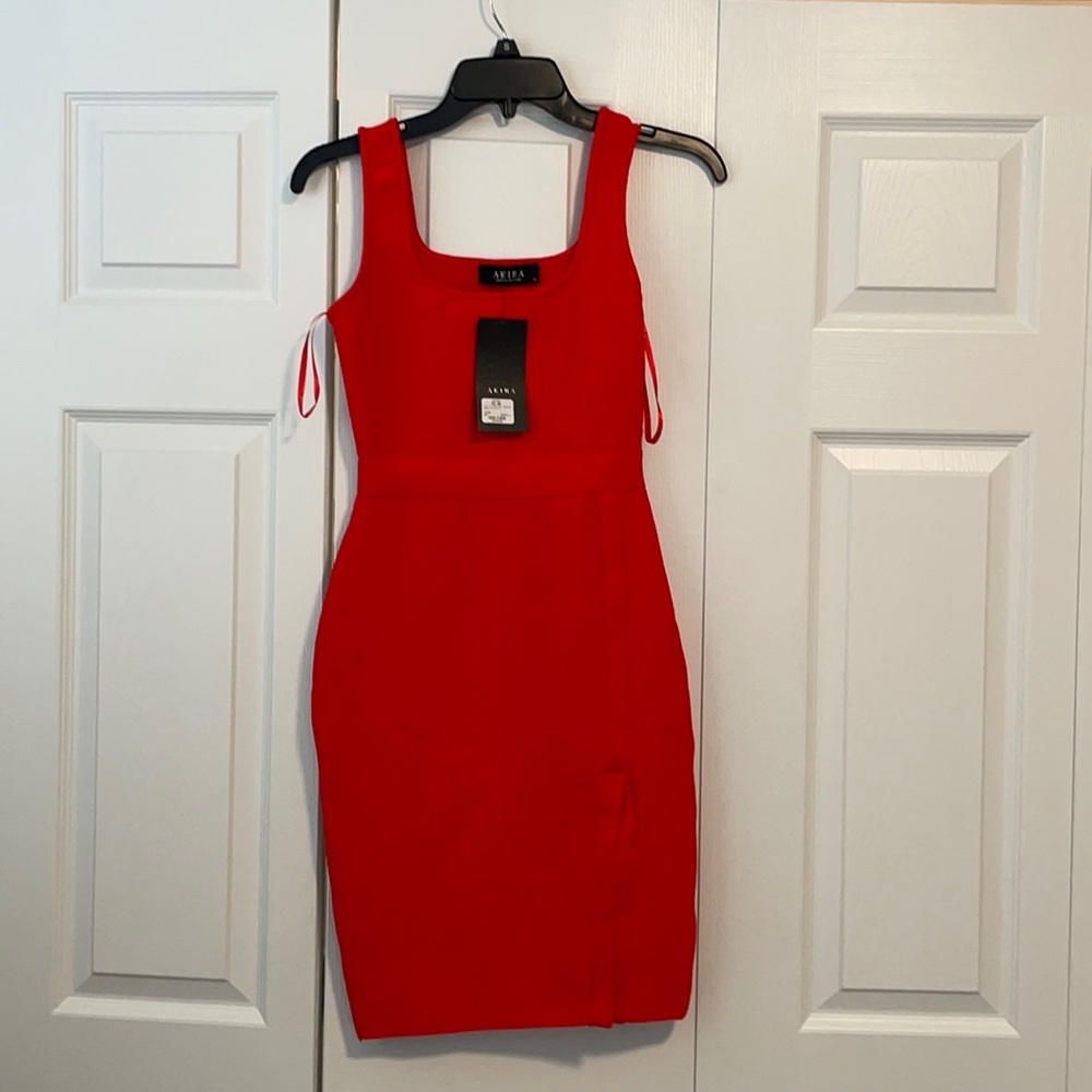 AKIRA tight fitting mini dress!